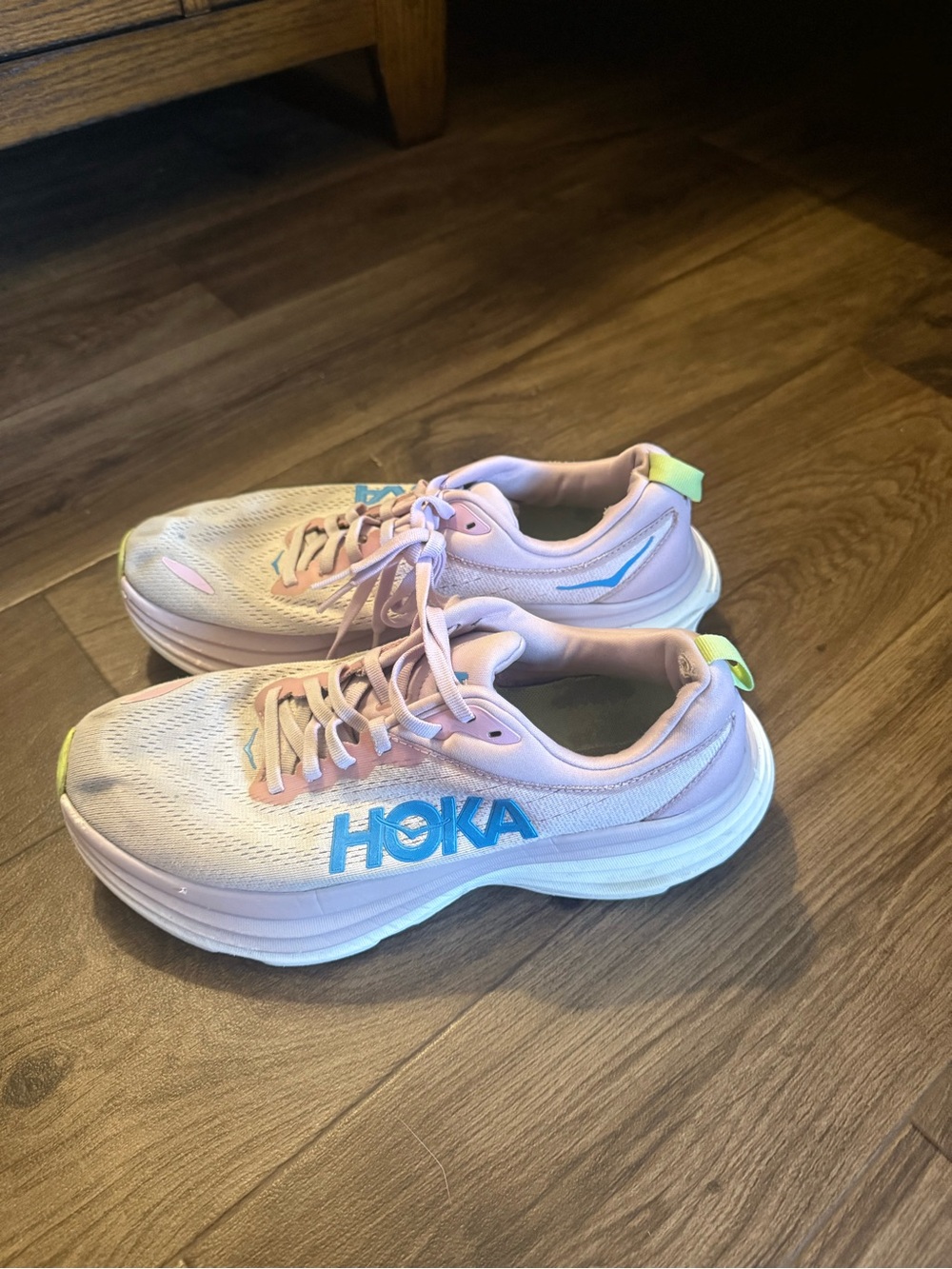 HOKA women’s bondi 8 Purple Running Shoes - Lightweight Comfort